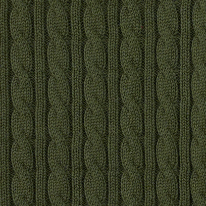 Classic Cable Knit Toddler Sweater – Forest Green