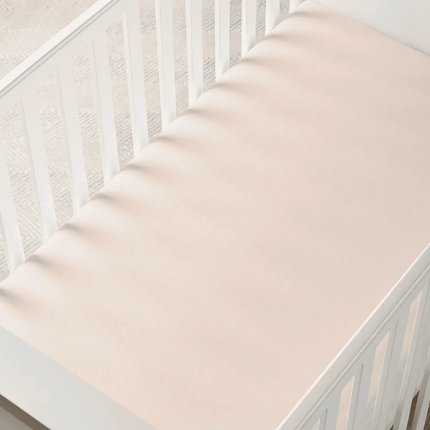 Bamboo Crib Sheet in Sand