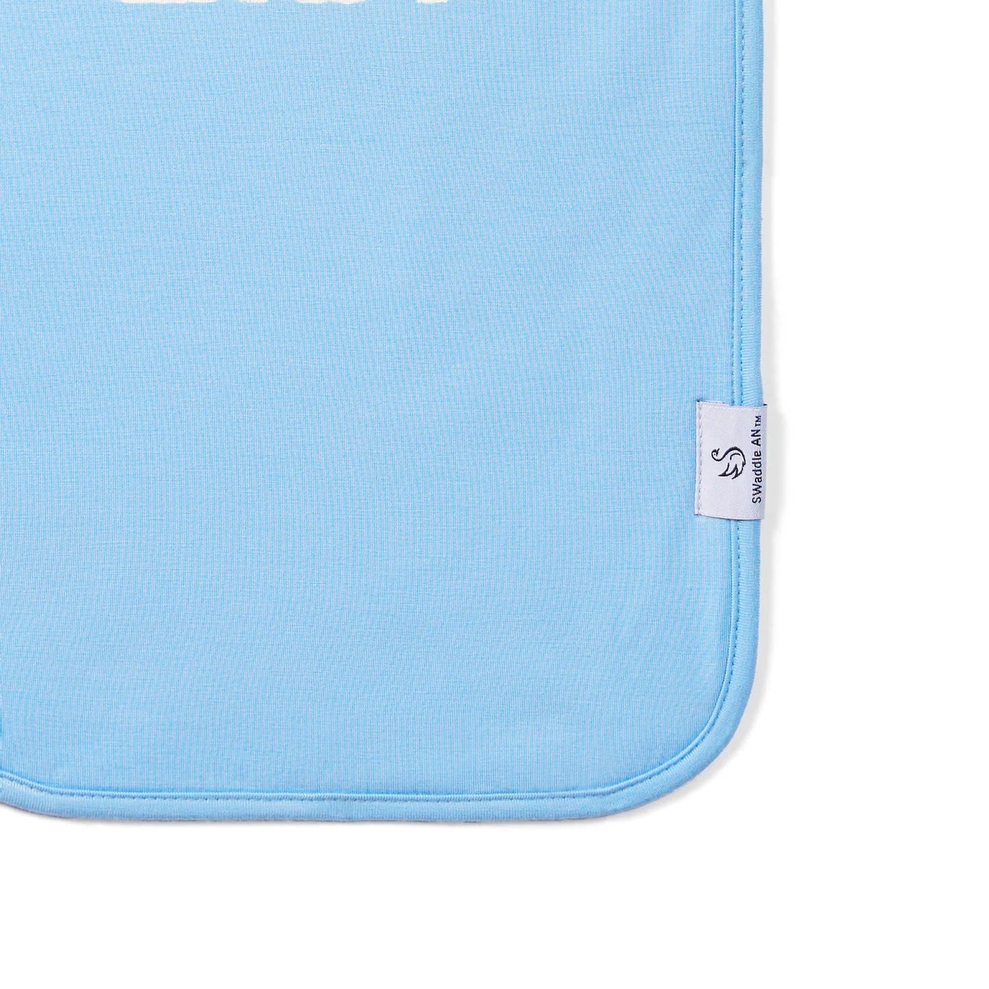 Bamboo Baby Burp Cloths in Blue Bell