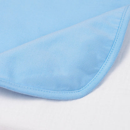 Bamboo Baby Burp Cloths in Blue Bell