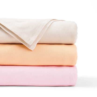 Bamboo Swaddle Blankets in Peach Fuzz