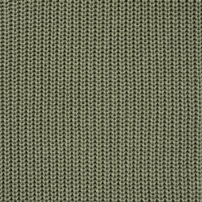 Classic Knit Baby Sweater in Sage Green