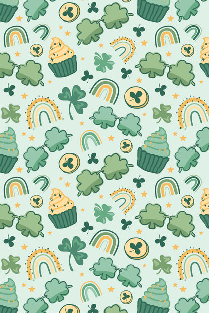 Soft & Stretchy Zipper Footie - St. Patrick's Day