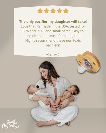 Plastic-Free Pacifier Sample Kit | Heirloom