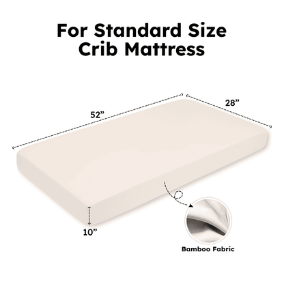 Bamboo Crib Sheet in Sage Green