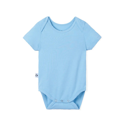 Bamboo Baby Bodysuit in Blue Bell