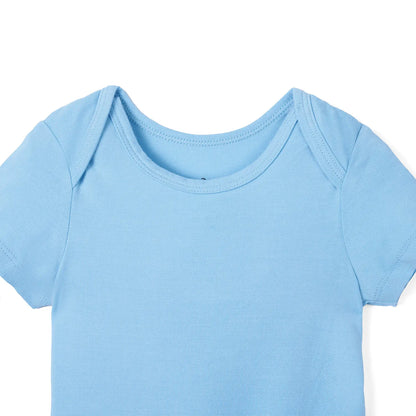 Bamboo Baby Bodysuit in Blue Bell