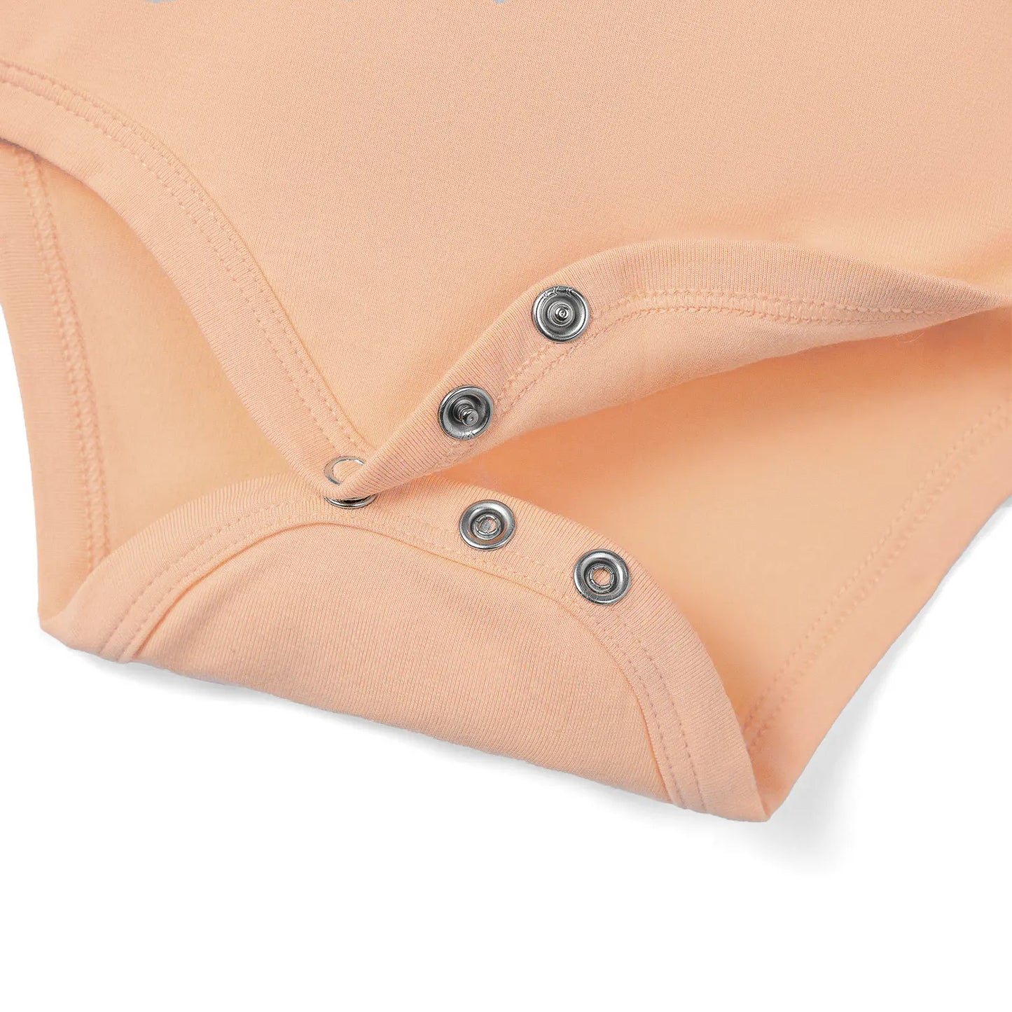 Bamboo Baby Bodysuit in Peach Fuzz