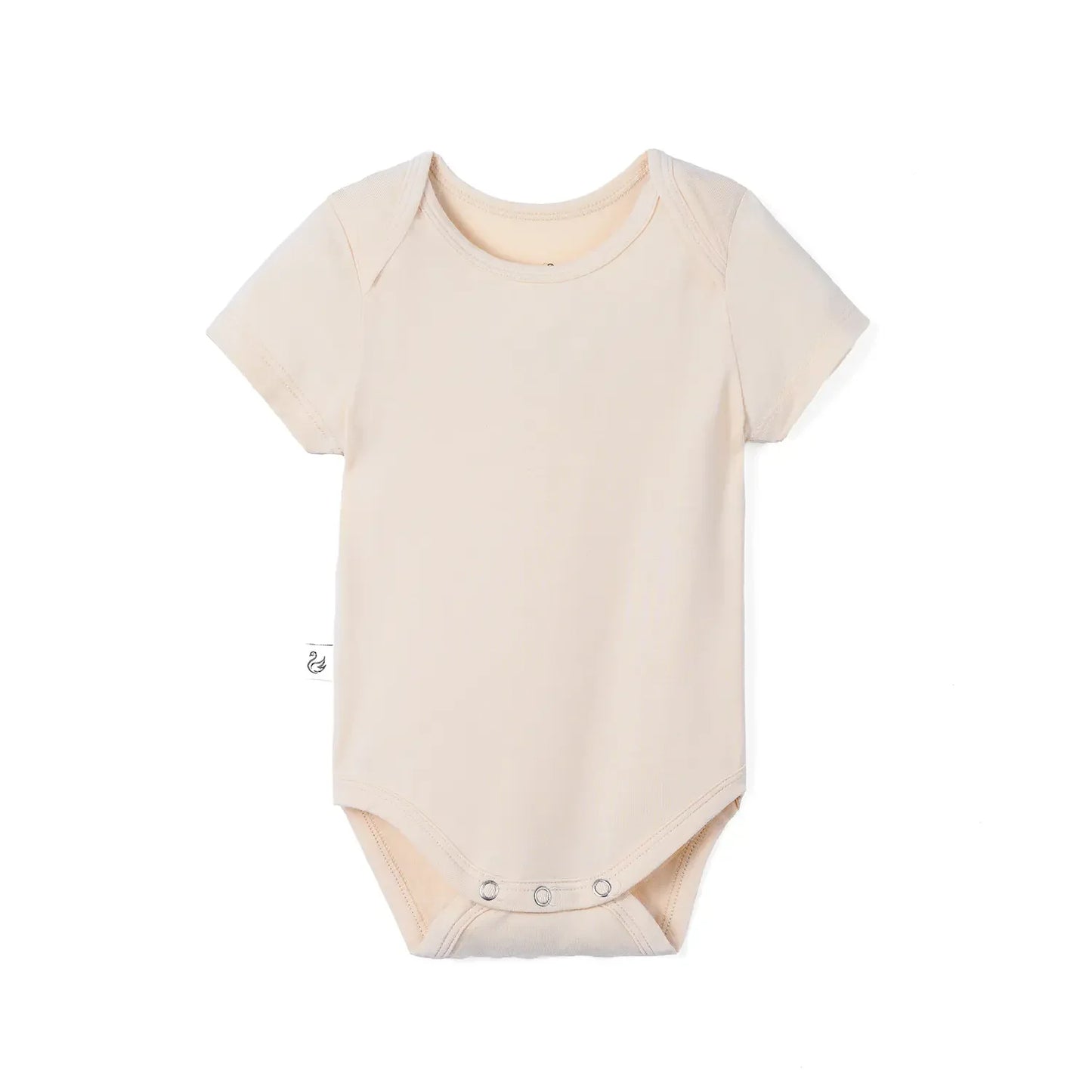 Bamboo Baby Bodysuit in Sand
