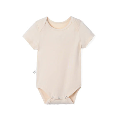 Bamboo Baby Bodysuit in Sand