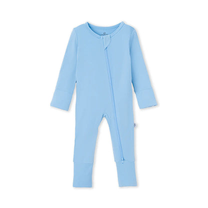 Convertible Footie Pajamas in Blue Bell