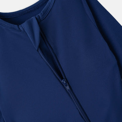 Blue Depths Convertible Footie Pajamas