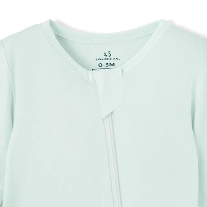 Mint Convertible Footie Pajamas