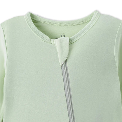 Convertible Footie Pajamas in Sage Green