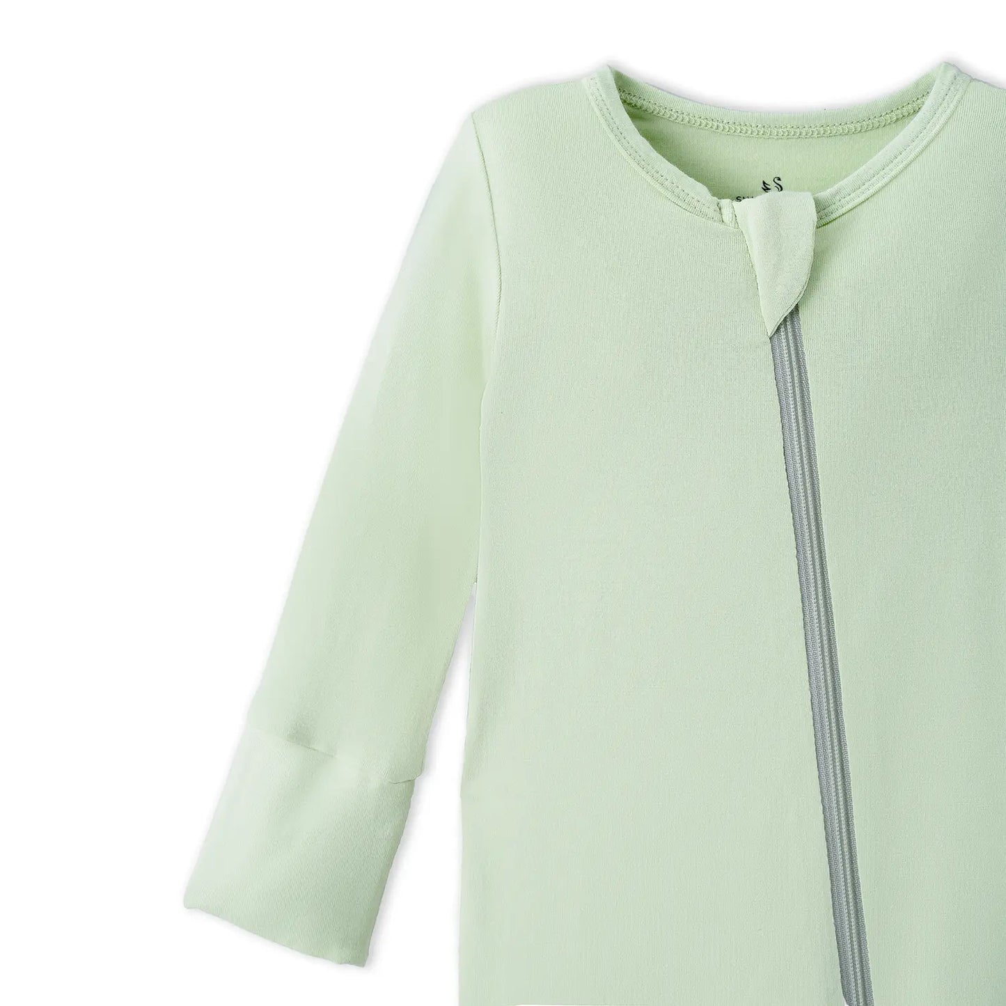 Convertible Footie Pajamas in Sage Green