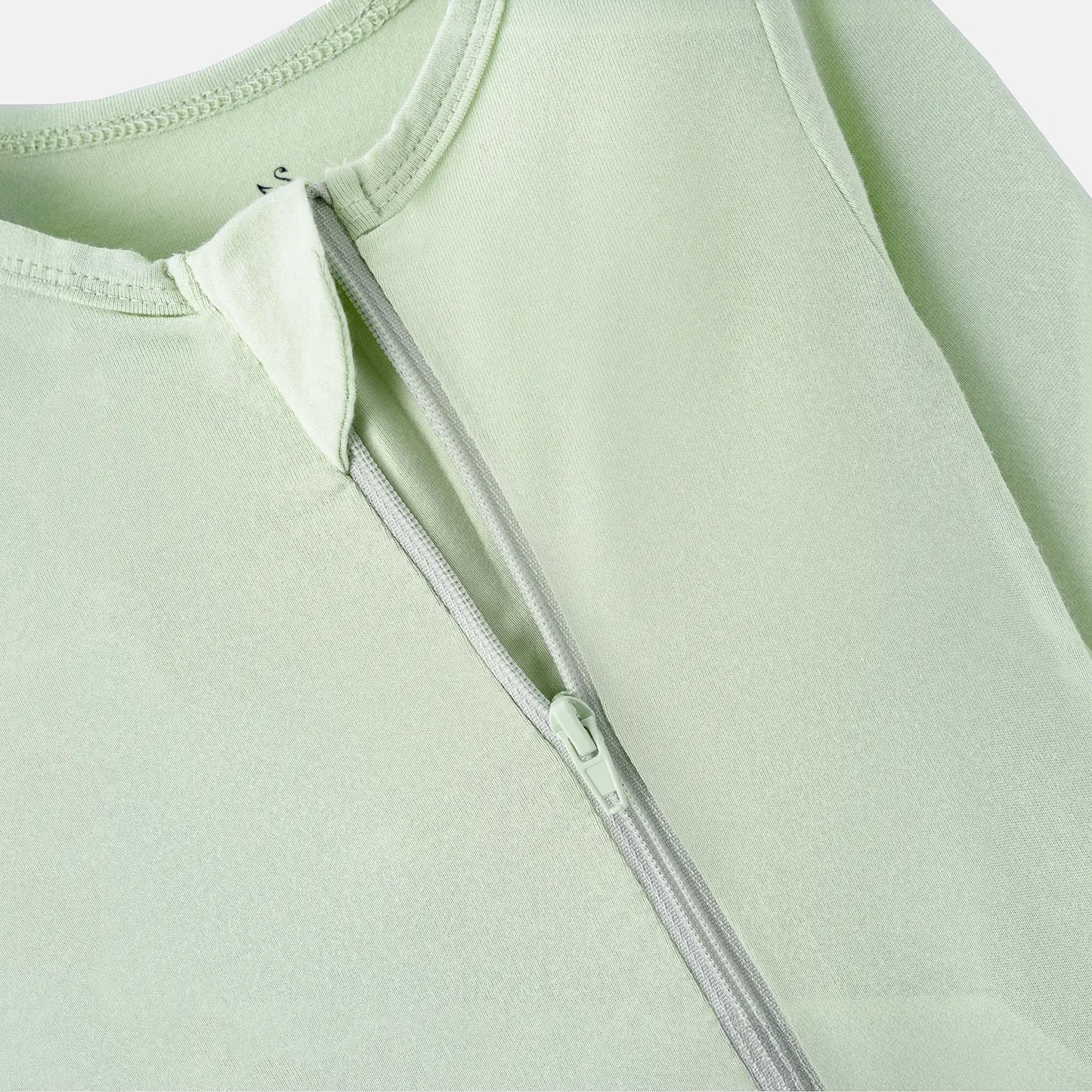 Convertible Footie Pajamas in Sage Green