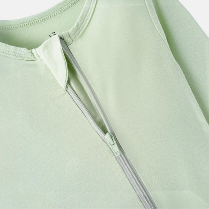 Convertible Footie Pajamas in Sage Green