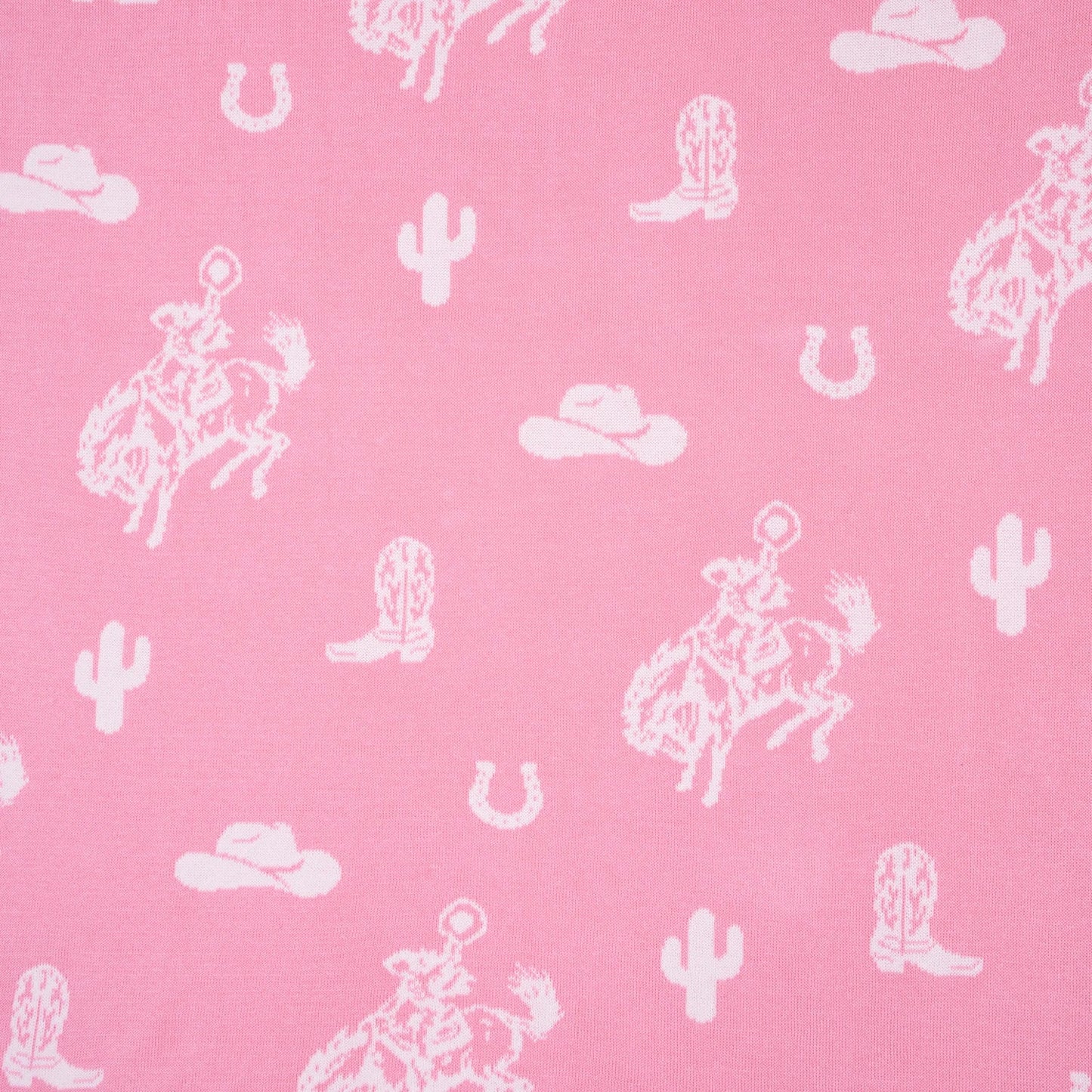 Cowgirl Jacquard Knit Baby Blanket