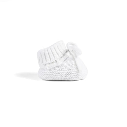 Knitted Booties in White