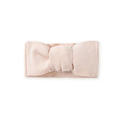 Knitted Oversized Topknot in Beige