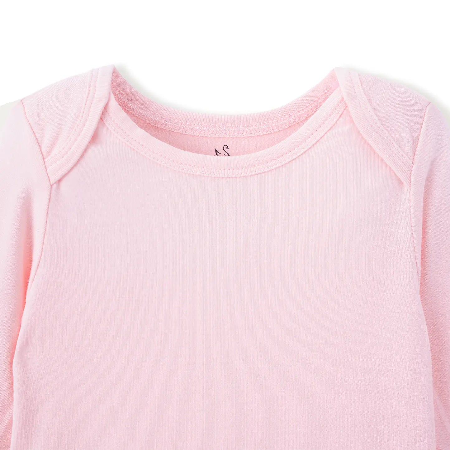 Long Sleeve Baby Bodysuit in Mary Rose
