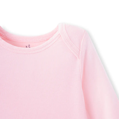 Long Sleeve Baby Bodysuit in Mary Rose