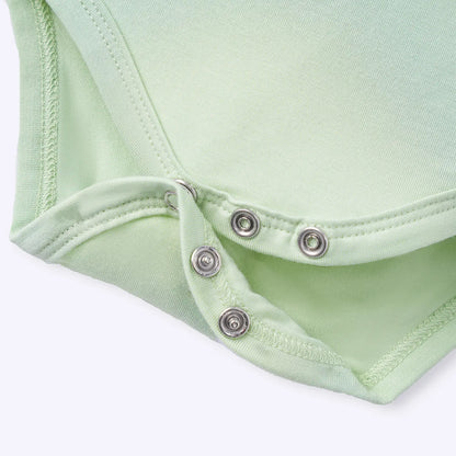 Long Sleeve Baby Bodysuit in Sage Green