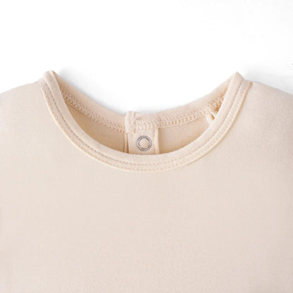 Twirl Bodysuit Dress in Sand