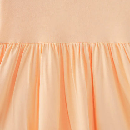 Twirl Dress in Peach Fuzz
