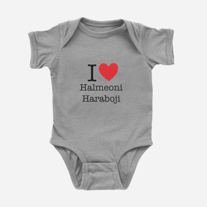 I Heart Halmeoni Haraboji Onesie