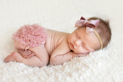 Vintage Pink Ruffle Bum Bloomer
