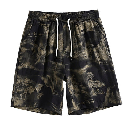 Running Straight-leg Casual Sports Shorts