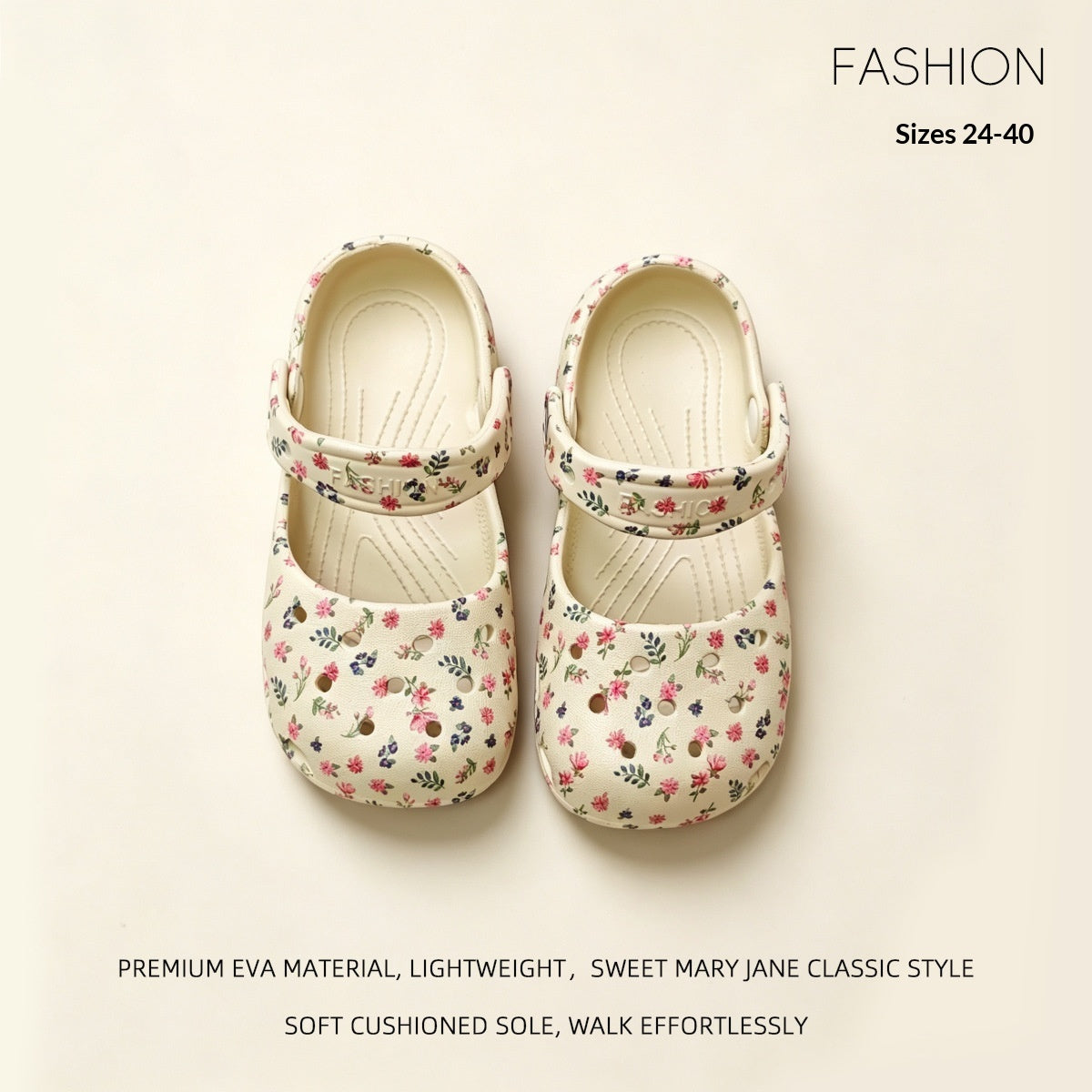 Non-slip Outdoor Sandals Cute Decorative Shoes For Girls