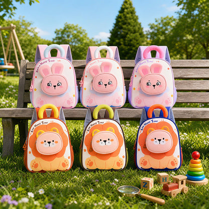 New Cartoon Childrens School Bag Lightweight And Cute For Girls