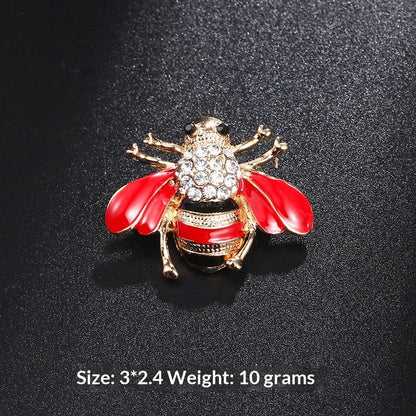 Cute Animal New Style Oil-Drop Bee Brooch