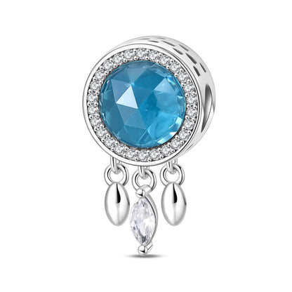 Blue Dreamcatcher DIY Bracelet Pendant Beads