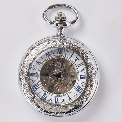 Mechanical Pocket Watch Openwork Vintage
