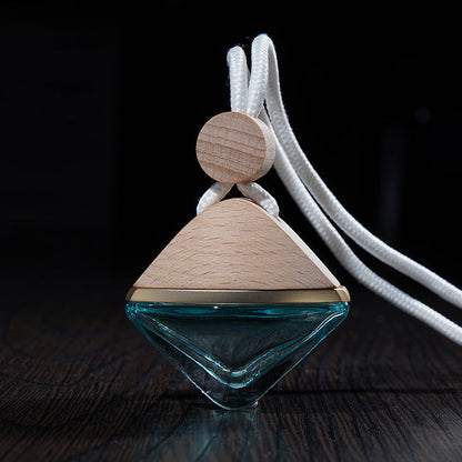 Car Air Freshener Perfume Pendant Empty Bottle