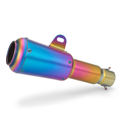 Motorcycle Modification Flower Cover Barrel Exhaust Pipe Universal