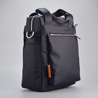 Oxford-style Vertical Casual Crossbody Bag