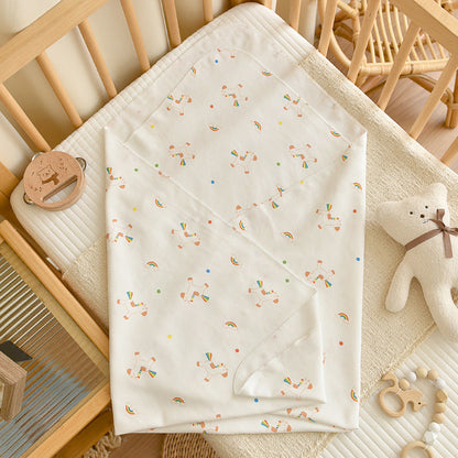 Cotton Baby Swaddle To Prevent The Startle Reflex