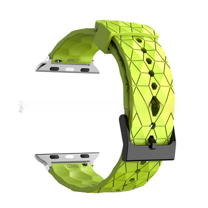Football-patterned Watch S9 Strap S10 Silicone Replacement Wristband