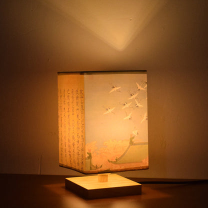 New Chinese Retro Style Bedside Night Light Warm
