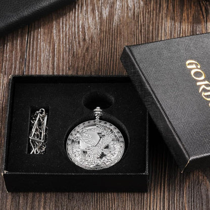 Retro Classic Embossed Hollow-Out Automatic Mechanical Watch