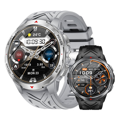 Smart Watch Compass Flashlight Large Battery Sports Record Call