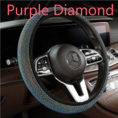 Steering Wheel Cover Diamond-studded Summer Without Inner Ring Full