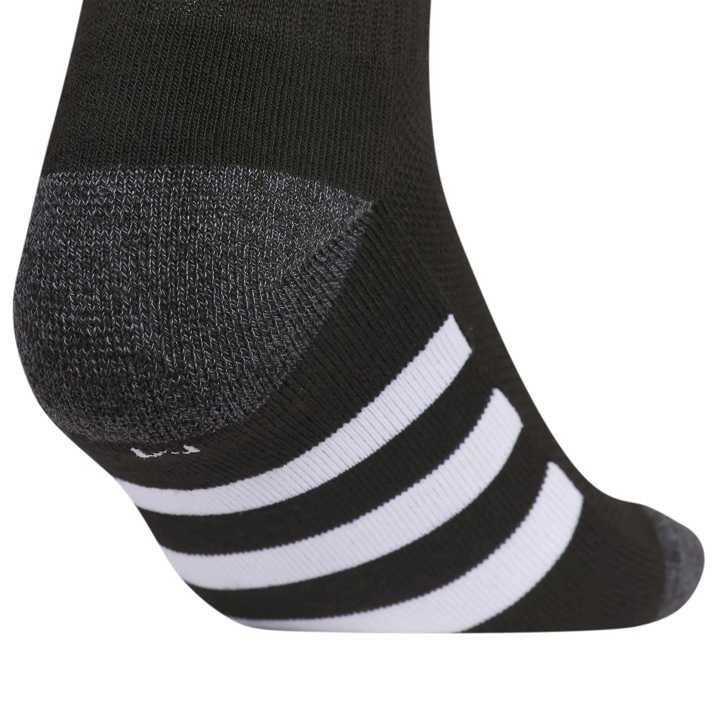 adidas Athletic Cushioned Quarter Socks (6-Pair) for Kids, Boys and Girls, Above The Ankle Fit, Durable Fabric Medium Black/Onix Grey/White - # BOAA12810002