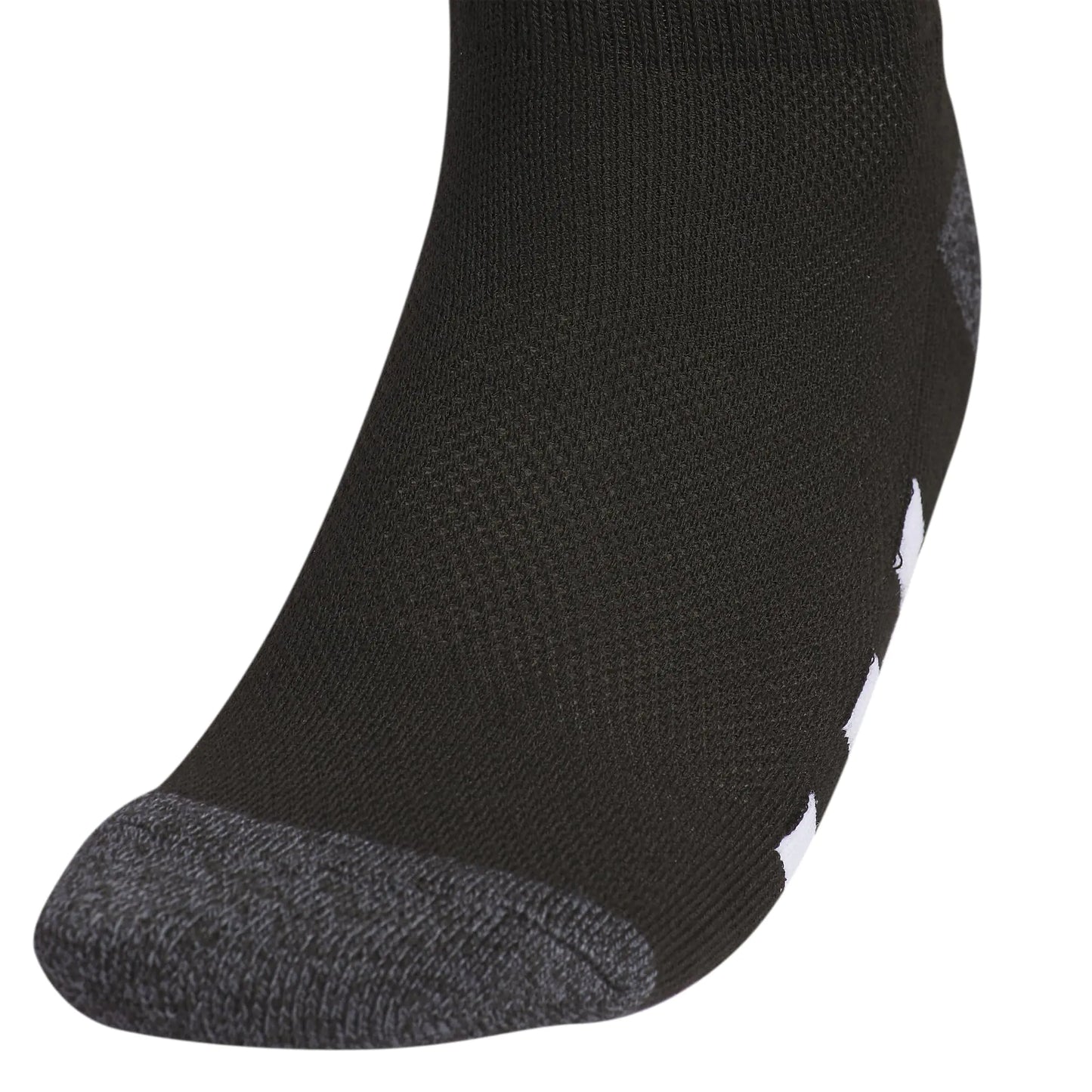 adidas Athletic Cushioned Quarter Socks (6-Pair) for Kids, Boys and Girls, Above The Ankle Fit, Durable Fabric Medium Black/Onix Grey/White - # BOAA11810006