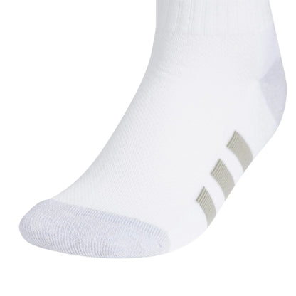 Adidas Boys Athletic Cushioned Crew Socks | 6-Pairs| For Kids, Boys and Girls | Durable, breathable fabric ready for Sport | Medium | Silver Pebble Grey/Putty Grey/White - # BOAA13810003 & BOAA12810004 & BOAA11810001