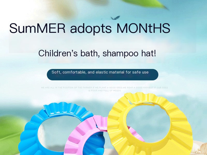 Adjustable Baby Bath Cap for Bathing Essentials - # BAGE11210006